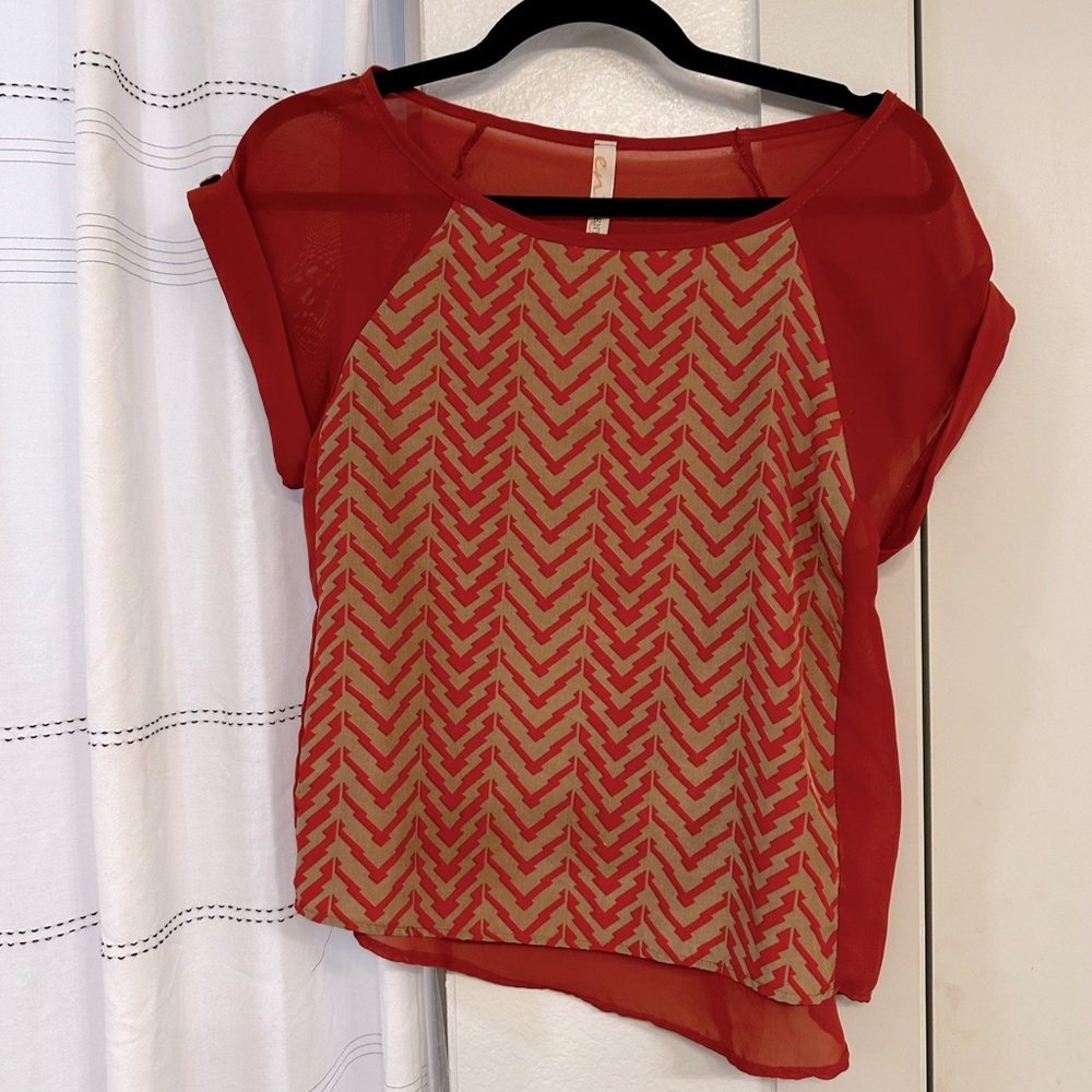 Sheer top